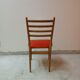 4 Scandinavian style wooden chairs