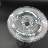 6 baccarat crystal wine glasses signed Polignac model