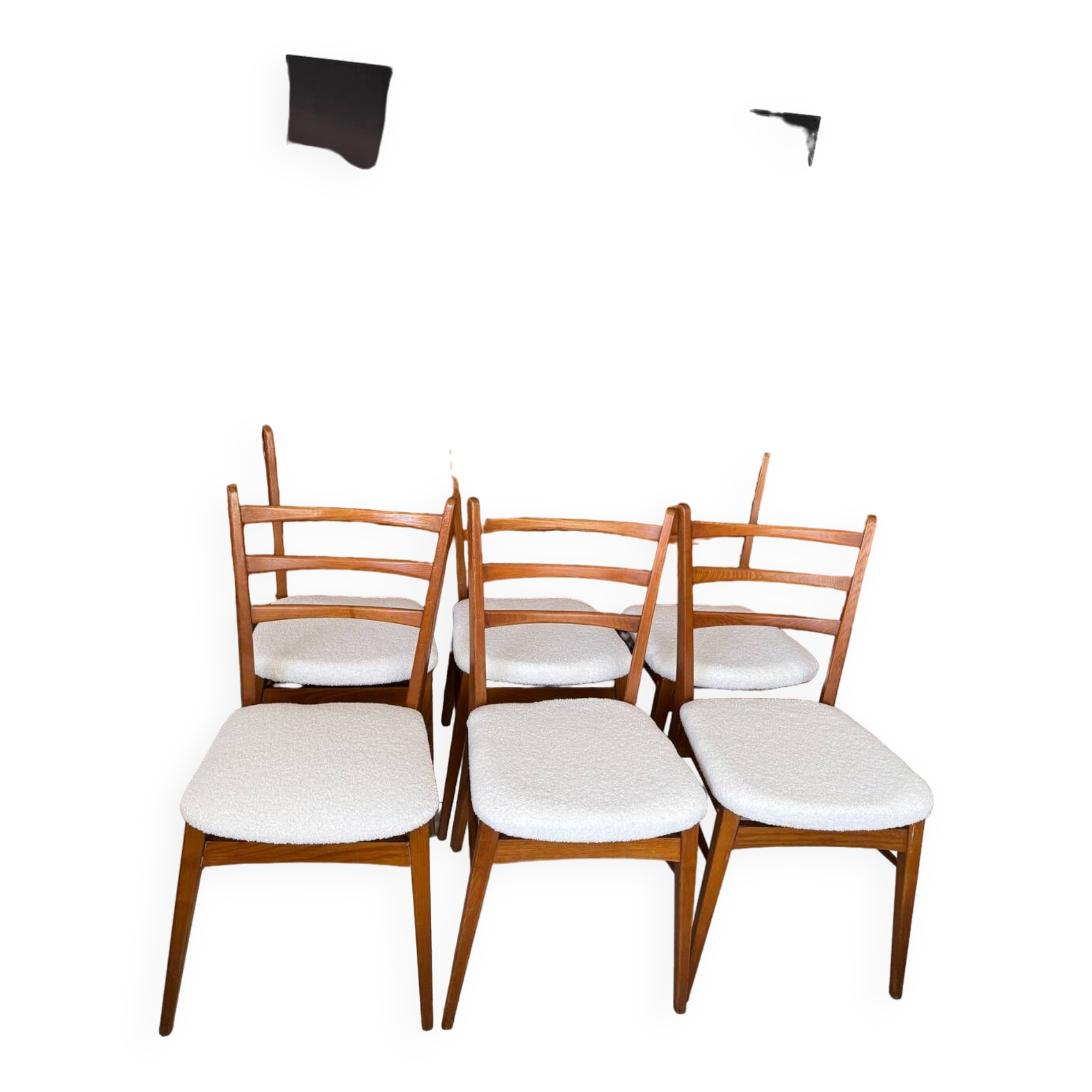 Old vintage Scandinavian style chair X6