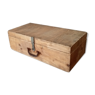 Old wooden trunk