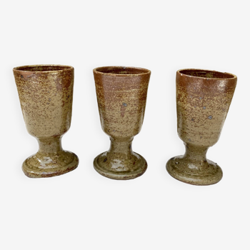 Stoneware stemware