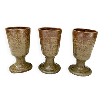 Stoneware stemware