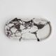 Oval Calacatta marble platter