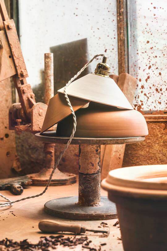 LISETTE - Red terracotta - Portable lamp