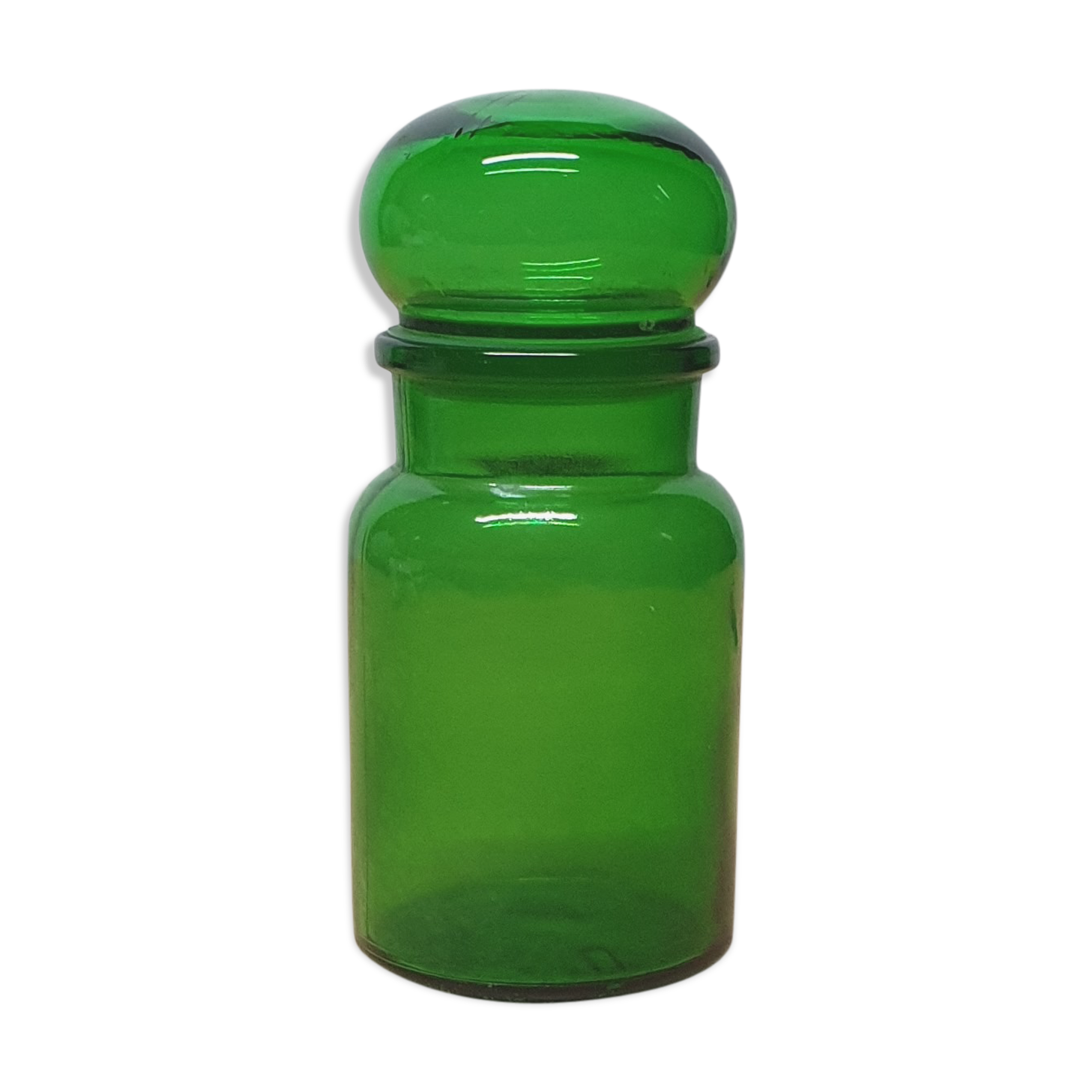 70s glass jar or apothecary jar