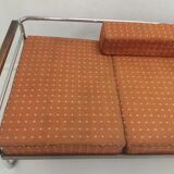 Chrome Bauhaus Robert Slezák 3-seather sofa, 1940s