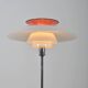 Lampe sur pied danoise PH 80 conçue par Poul Henningsen pour Louis Poulsen