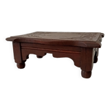 Antique carved wooden stool