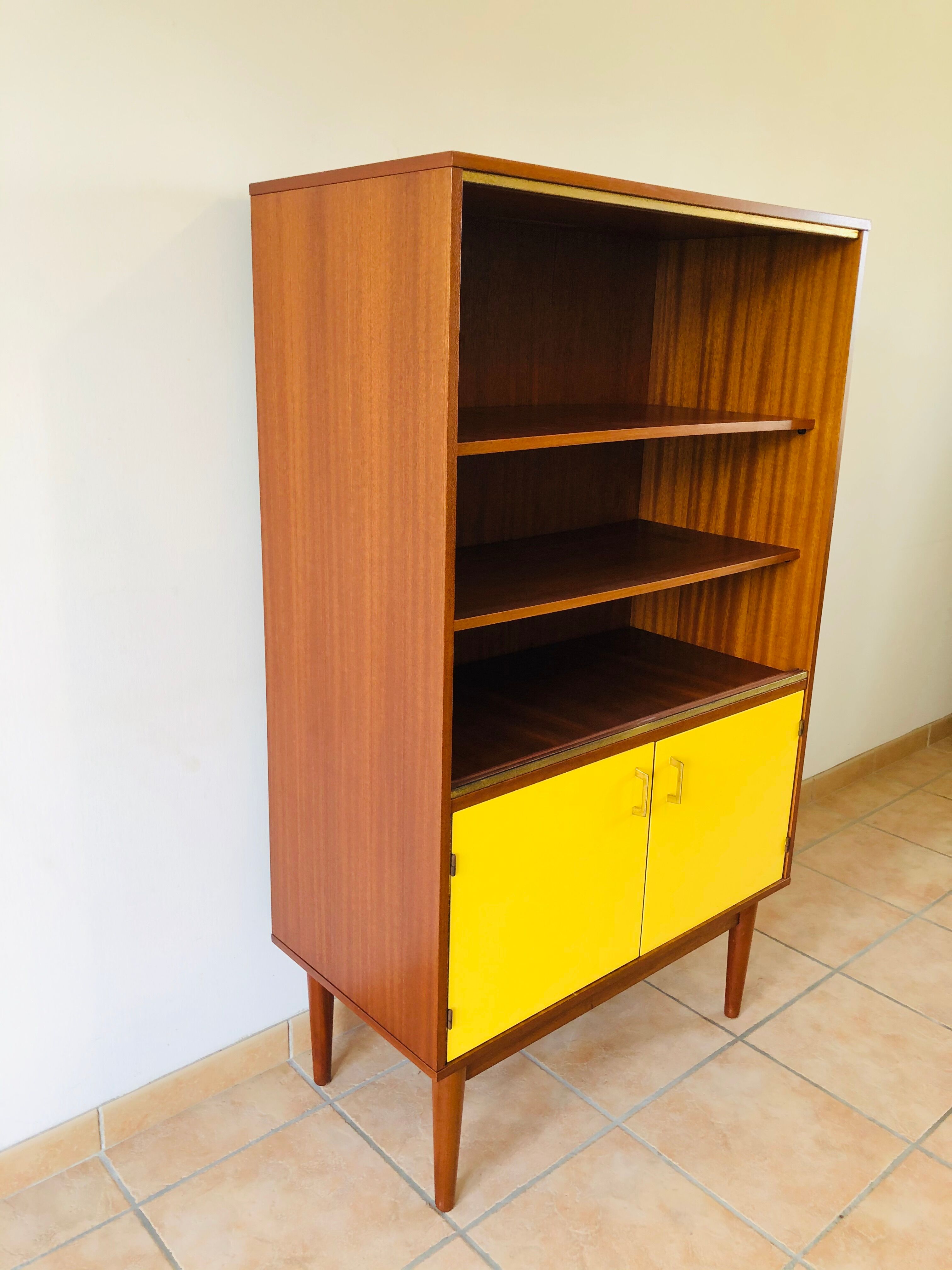 Scandinavian teak bookcase 1960