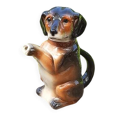 Dog pitcher zoomorphic teapot Cortendorf