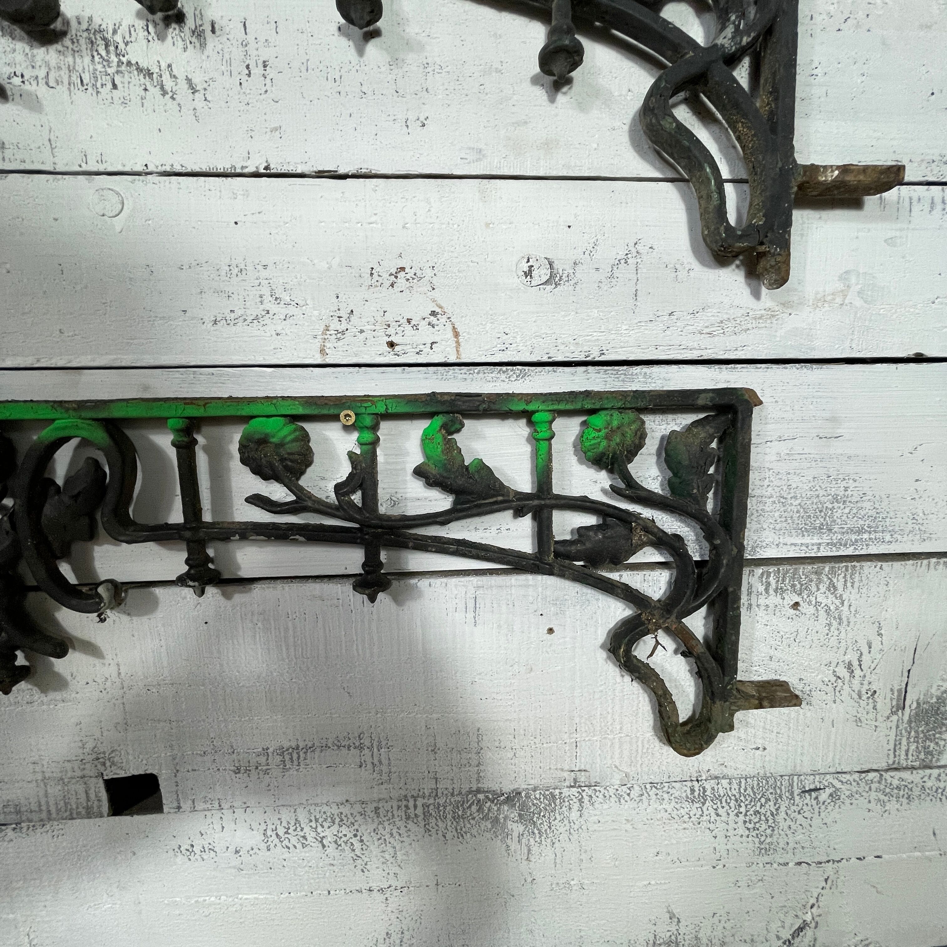 Cast iron railing