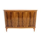 Scandinavian enfilade in mahogany, Swedish modern, Sweden, 1940.