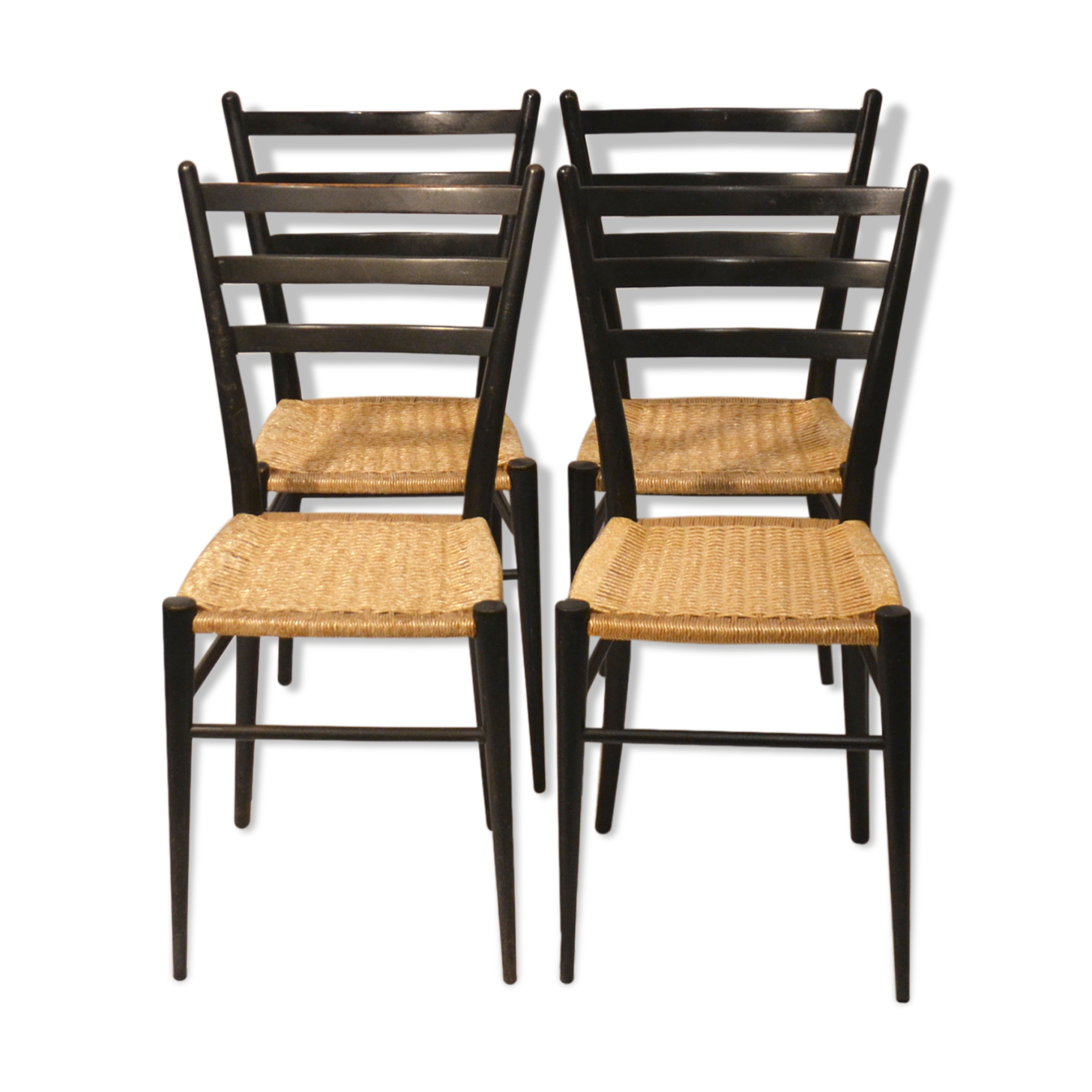 Set of 4 chairs 60s