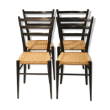 Set of 4 chairs 60s