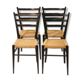Set of 4 chairs 60s
