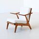 H. Brockmann Petersen lounge chair in oak Komfort Denmark 1960