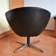 Pivoting armchair 60s 70s