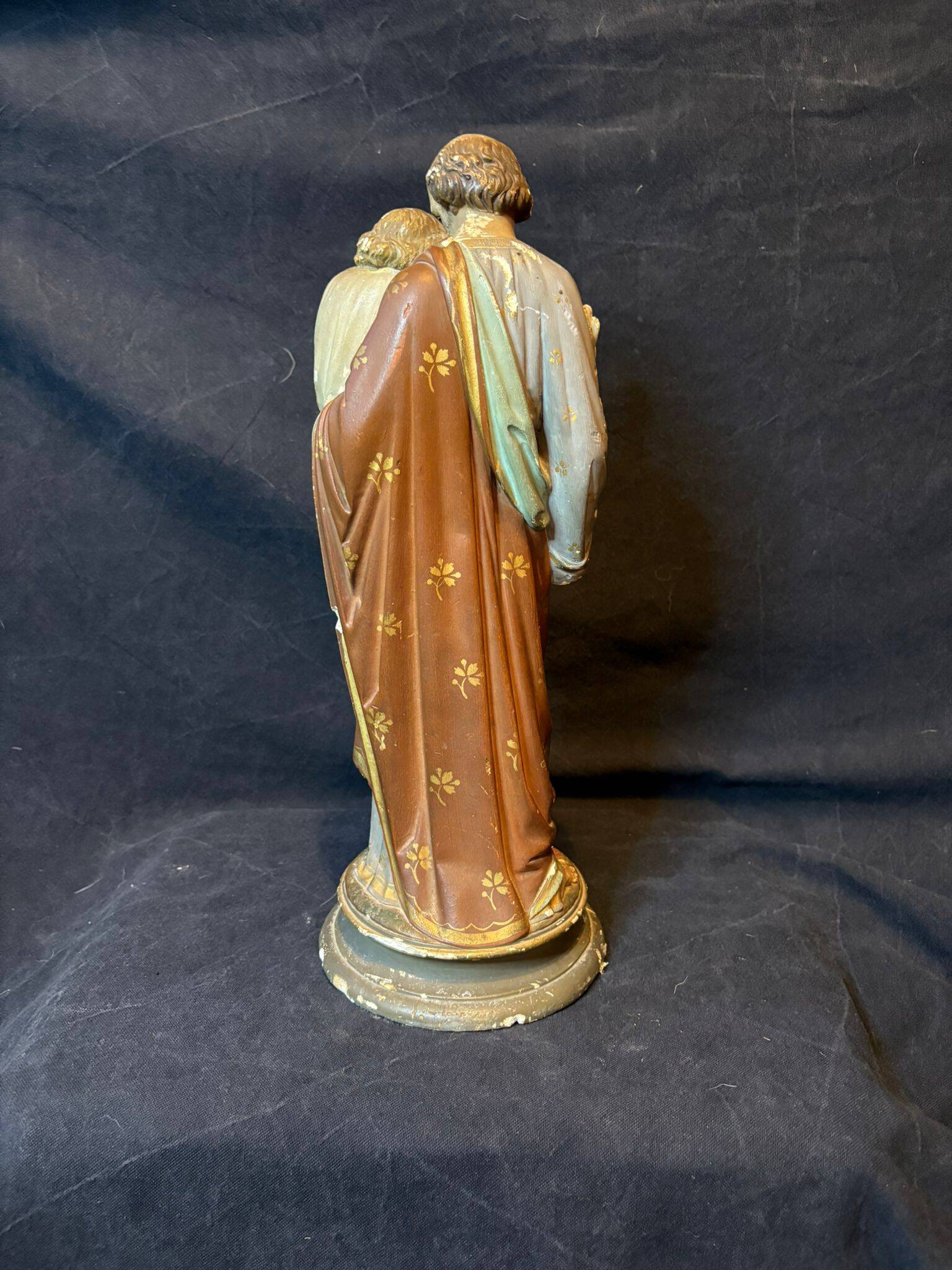 Plaster statue of Saint Joseph