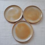 Assiettes à dessert grès