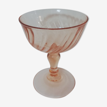 Coupe à champagne art déco modèle "Rosaline"