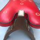 Vintage camel saddle stool