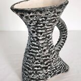 Vintage Fat Lava Ceramic Vase