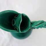 Pichet en céramique vernissée France, années 50