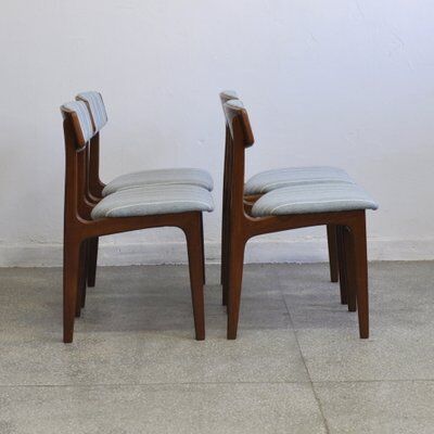 Set of 4 chairs by T.S.M in Denmark in the 1970