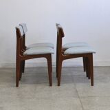 Set of 4 chairs by T.S.M in Denmark in the 1970