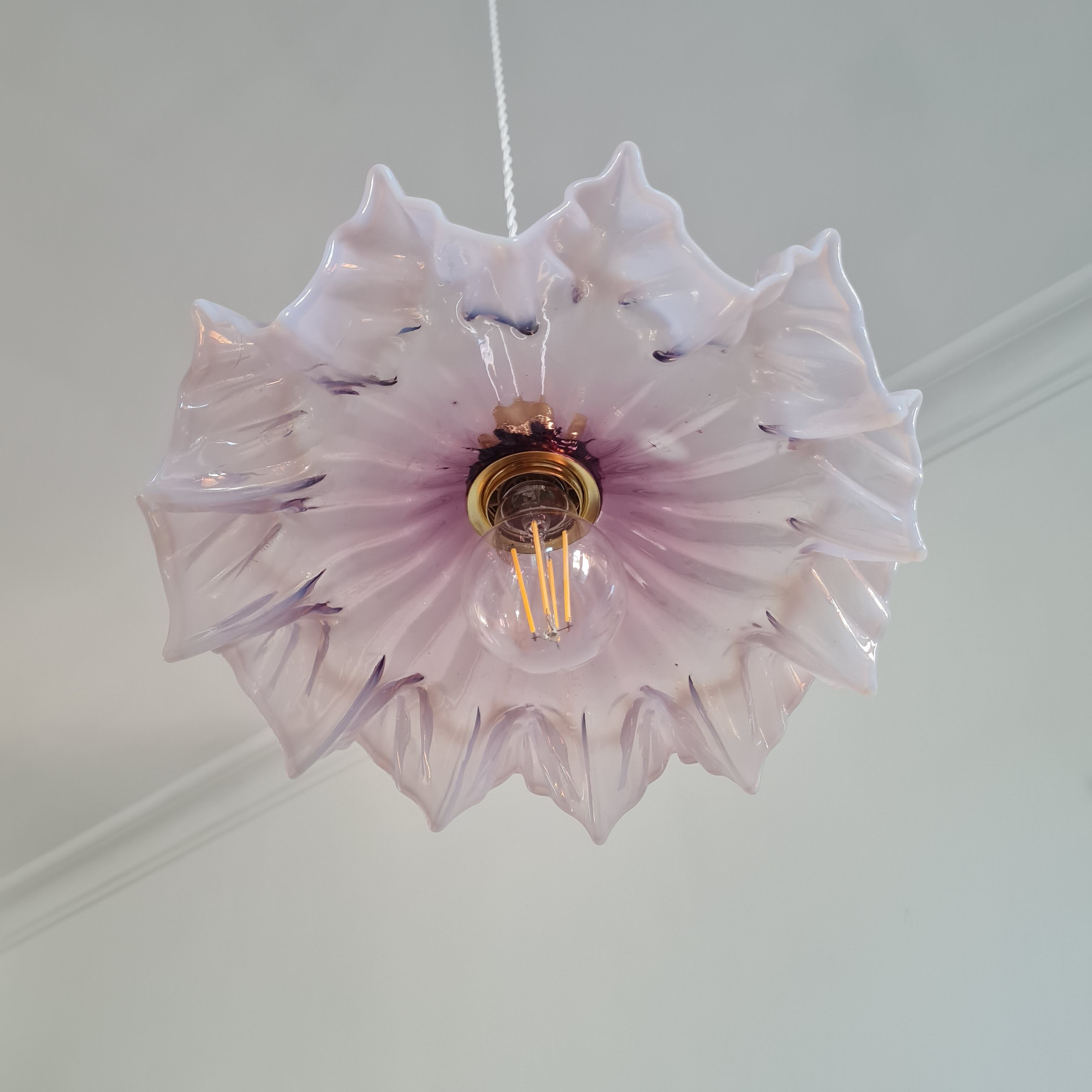 Crystal flower suspension