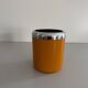 Flush mount in orange plexiglass by Kinkeldey, 1970s, Germany.