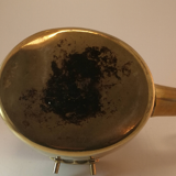 Bouilloire ancienne avec son réchaud en cuivre