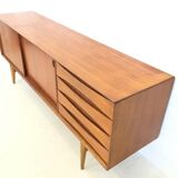 Enfilade teak 1960, 'Paola' by Oswald Vermaercke for V-type