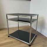 USM Haller side table in Anthracite Grey