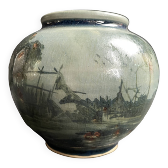 Vase Siam Celadon (Thaïlande)