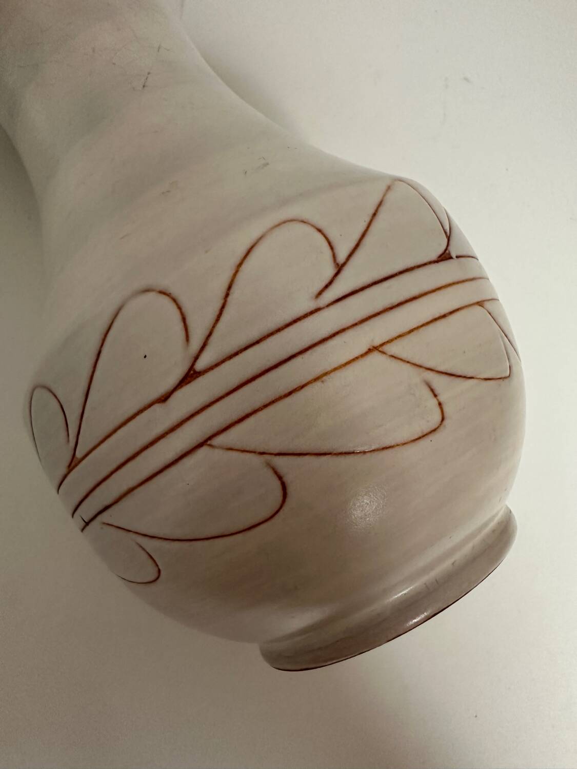 1970 ceramic vase from La Thuiliére