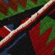 Geometric Blue & Green Vintage Kilim Rug, 154x305Cm
