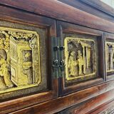 Antique Chinese Closet with gold