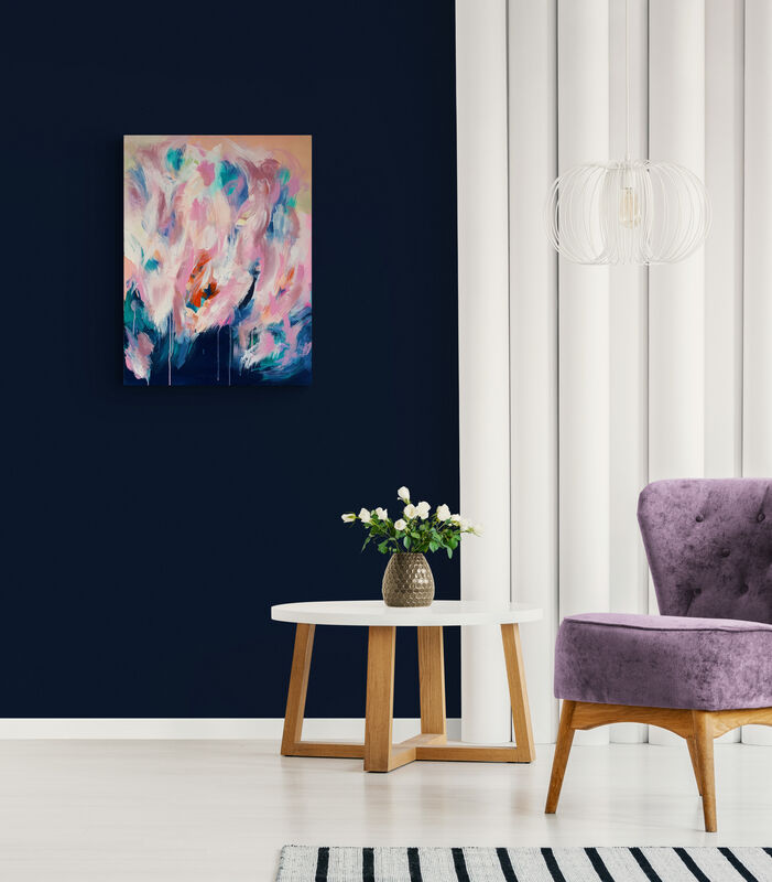 Spring Fire - Acrylic on canvas 60x80cm