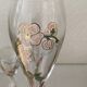 Six champagne flutes, Perrier-Jouët, Belle Epoque, E.Gallé