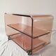 Smoked plexi furniture Michel Dumas