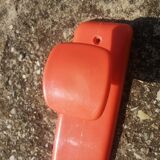 Vintage Orange Coat Rack 70s SYLA 2 Hooks