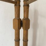 Antique towel rack with doors
