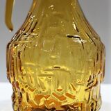 Service amber glasses and Bormioli decanter