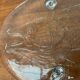 Large Vintage Glass Plate in the Shape of a Swedish Fish by Pukeberg Glass
