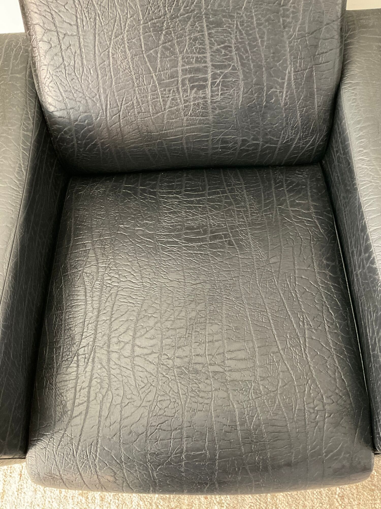 Pair of vintage folding armchairs from the 50s and 60s