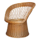 Fauteuil rotin dos éventail