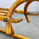 1930s Oak Wooden Sled, Czechoslovakia, Alpine Rustic Piece