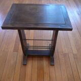 art deco pedestal table to renovate