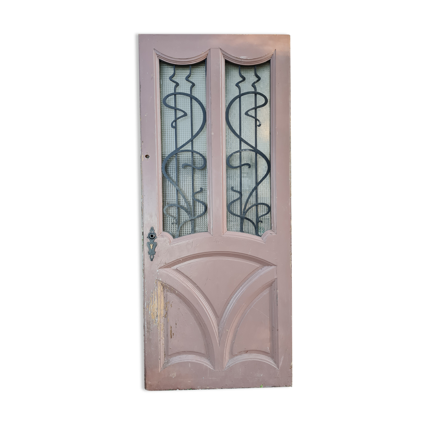Porte d'entrée époque Art nouveau